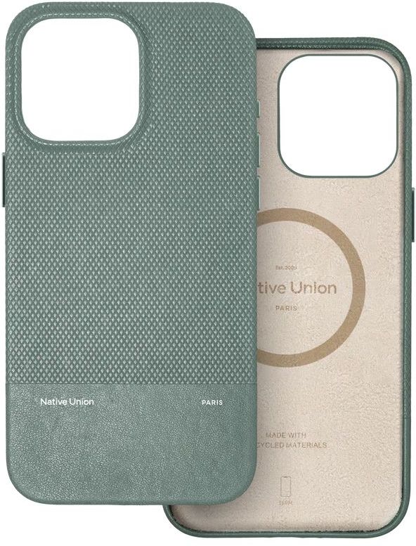 Чохол-накладка Native Union (RE) Classic Case Slate Green for iPhone 16 Pro Max